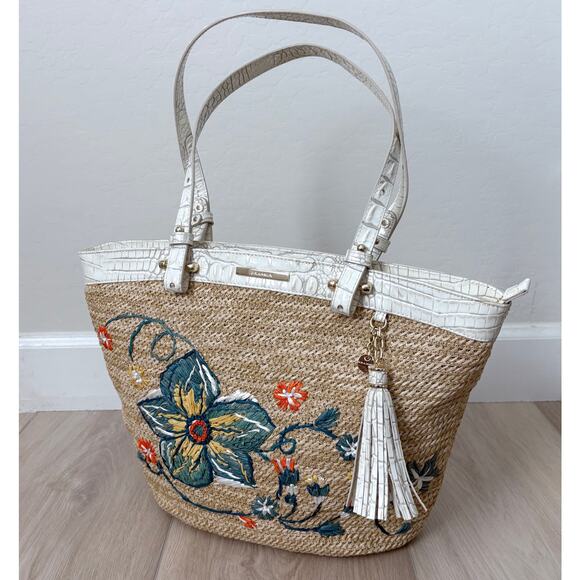 Brahmin Medium Bowie Natural Dixon - Picture 3 of 16